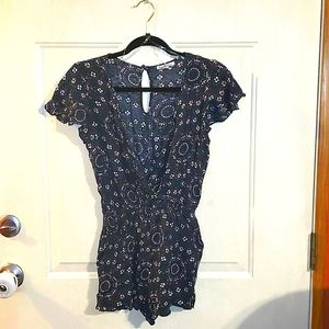 CHARLOTTE RUSSE floral paisley romper